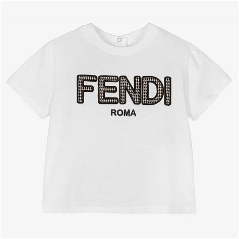 mixed baby boy fendi shirt